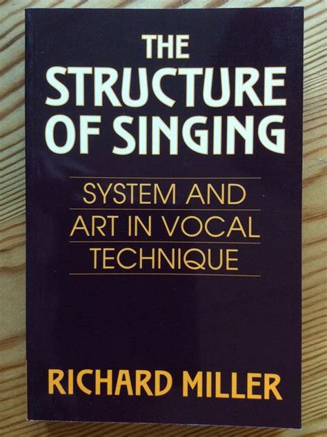 richard miller poetry|Richard Miller Quotes (Author of The Structure of Singing).